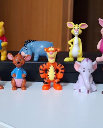 Set Completo 9/9 Winnie the Pooh e gli Efelanti