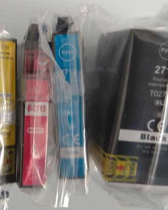 Kit 4 Cartucce compatibili Epson T2711/2/3/4