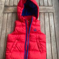 Piumino Benetton 82 cm con cappuccio