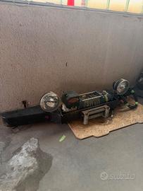 Paraurti anteriore con verricello Defender