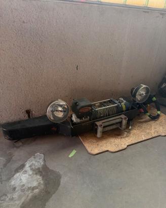 Paraurti anteriore con verricello Defender