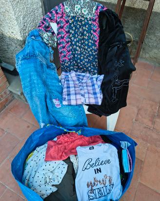 Abbigliamento bambina 5-8 anni, tutte le stagioni 
