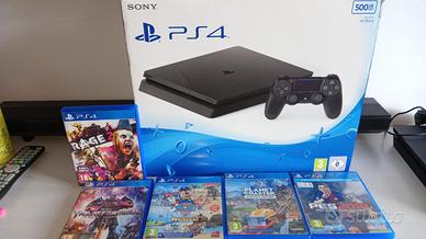 Sony Playstation 4 con giochi