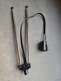 Vintage antenna televisiva telescopica TV - telesc
