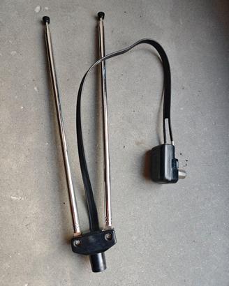 Vintage antenna televisiva telescopica TV - telesc