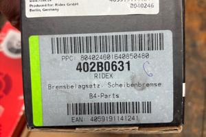 Pastiglie freni GLA 200