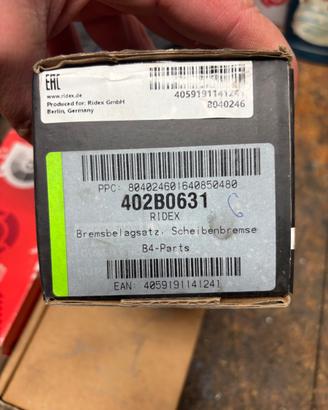 Pastiglie freni GLA 200