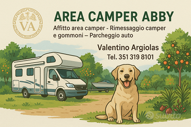 Parcheggio Recintato per Auto, Camper