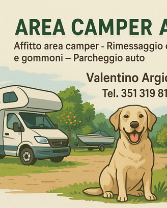Parcheggio Recintato per Auto, Camper