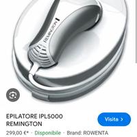 Epilatore a luce pulsata Remington I-Light IPL5000