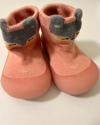 Calza antiscivolo bimba N.19/20