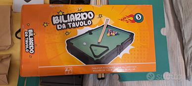 biliardo da tavolo