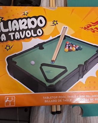 biliardo da tavolo