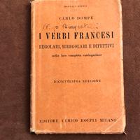 Verbi francesi - C. Dompe' - Hoepli - 1958