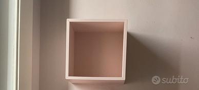 EKET IKEA Scaffale da parete, rosa, 35x35x35