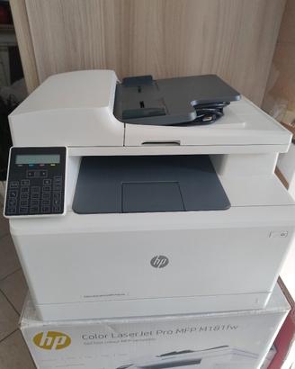 stampante HP color laser jet pro mfp m181fw