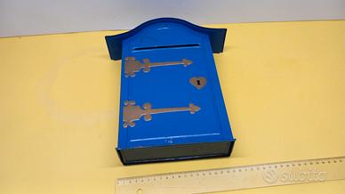 Cassetta per le lettere originale, in lamiera, col