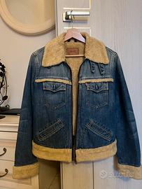 Giacca Trucker Levi’s in sherpa