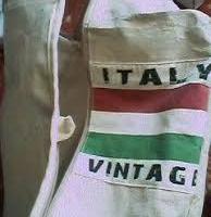 Contenitore salvaspazio tela -NUOVO- Vintage ITALY