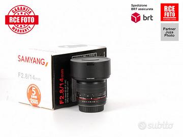 Samyang 14 F2.8 IF ED UMC AS (Canon)