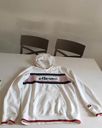 felpa farzata Ellesse panna 12 anni 