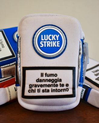 Astuccio beige in tessuto morbido con cerniera gad