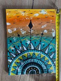 Quadro Mandala fatto a mano!