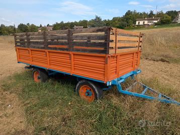 Carro Agricolo 4 ruote con documenti