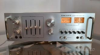 amplificatore Scott A436 / casse Scott S186  			