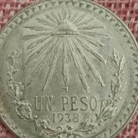 Moneta Messicana  1 Pesos del 1938 