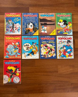 Topolino dal N.1466 al 1471 e 1473-1475-1476