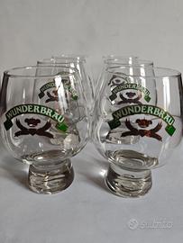 Sei calici per birra Wunderbräu