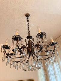Coppia Lampadari Classici Vintage