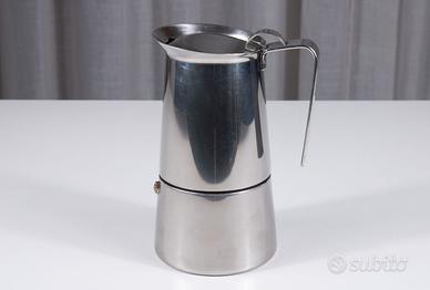 Caffettiera GB Guido Bergna 9-10 tazze Inox Italia