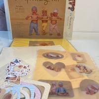 Album con scrapbooking e borsa neomamma