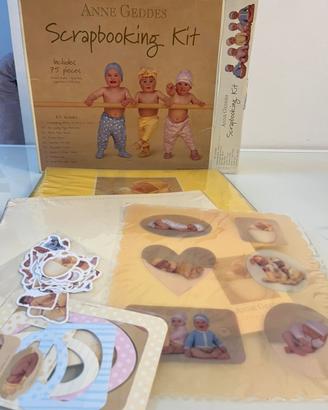 Album con scrapbooking e borsa neomamma