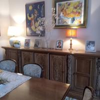 Credenza in noce massello