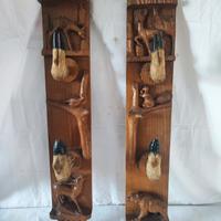 Appendiabiti artigianale in legno