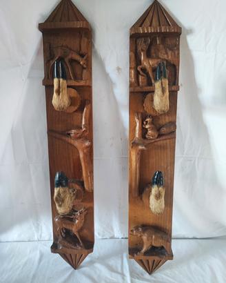 Appendiabiti artigianale in legno