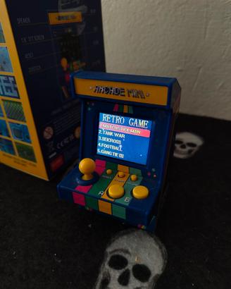 videogioco arcade mini a colori vari giochi 