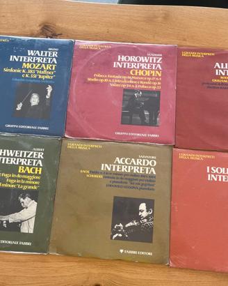 Lotto 18 LP classica Fabbri vintage