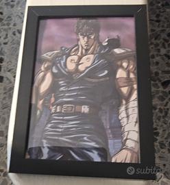 cornice quadretti 13x18 ken il guerriero