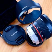 SAMYANG 12mm f 2 Fuji X + 3 filtri ND Pola e UV