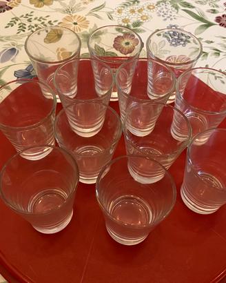 Servizio da 12 bicchieri da amaro