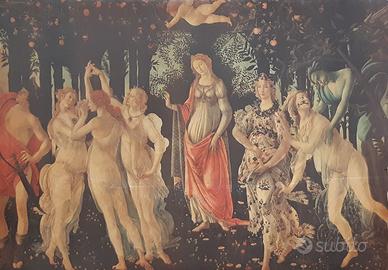 Primavera del botticelli poster su tavolato