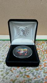 Moneta commemorativa Marvel da mezzo dollaro di Sp