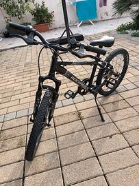 bici bimbo nera rokrider