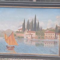 Quadro punta San Vigilio  Lago di Garda 