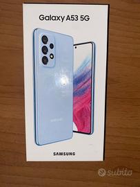 SAMSUNG GALAXY A53 /128gb-6gb RAM NUOVO+accessori