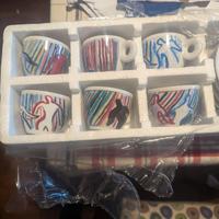 Tazzine Illy collezione Sandro Chia nuove